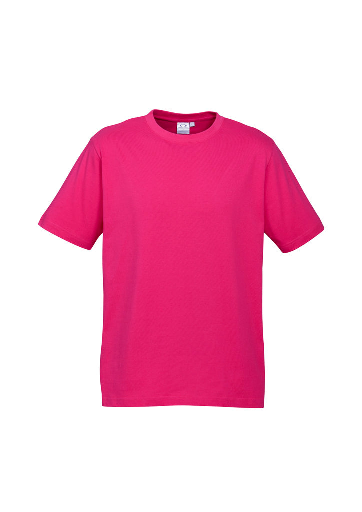 T10012 Mens Ice Short Sleeve Tee - Fuchsia