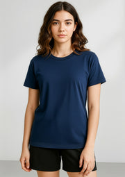 T207KS Kids Action Short Sleeve Tee - Navy