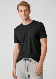 T207MS Mens Action Short Sleeve Tee - Black