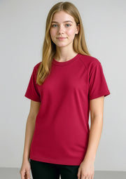 T301KS Kids Sprint Short Sleeve Tee - Red