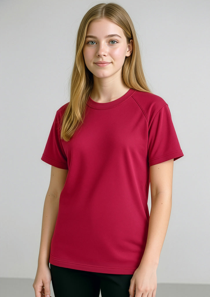 T301KS Kids Sprint Short Sleeve Tee - Red