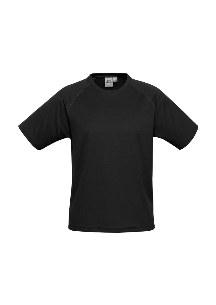 T301KS Kids Sprint Short Sleeve Tee - Black