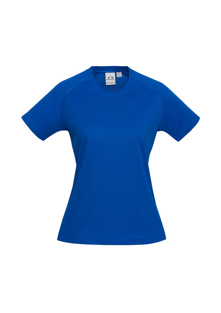 T301LS Womens Sprint Short Sleeve Tee - Royal