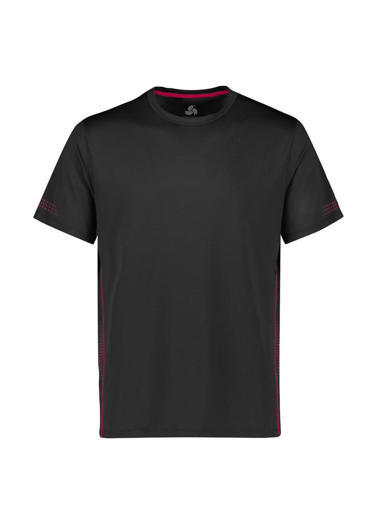 T318KS Kids Balance Short Sleeve Tee - Black/Red