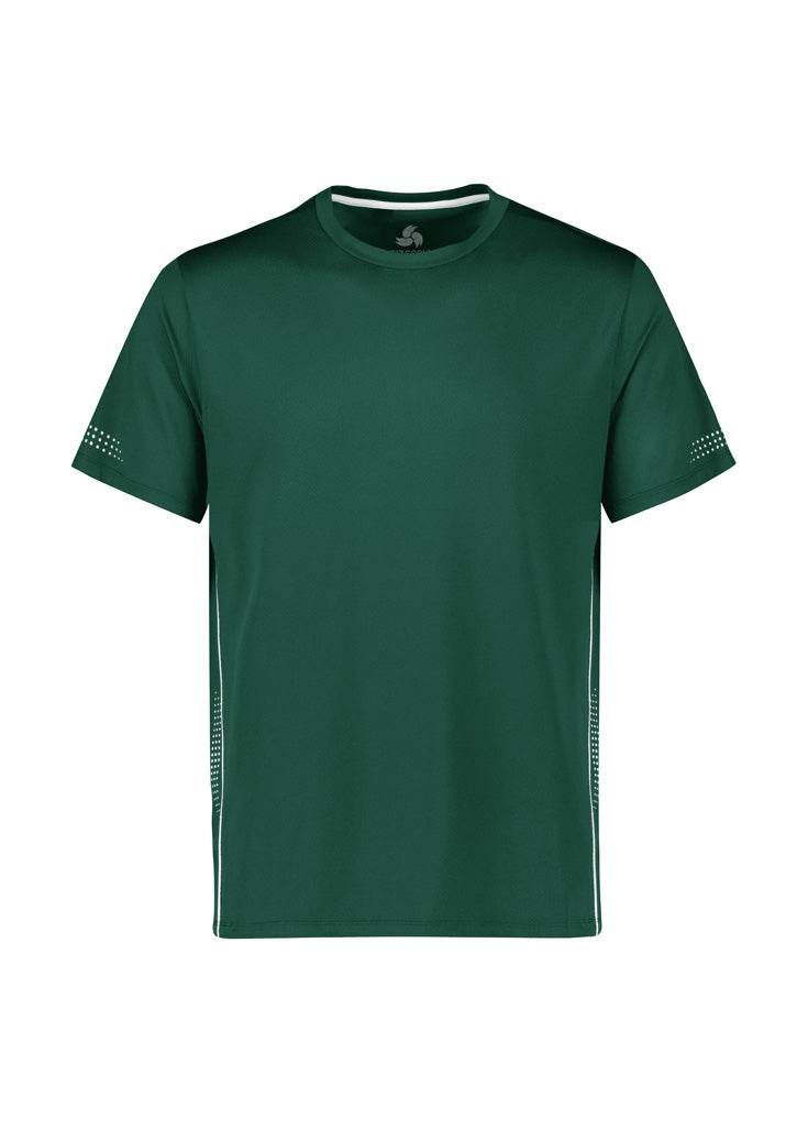T318KS Kids Balance Short Sleeve Tee - Forest/White