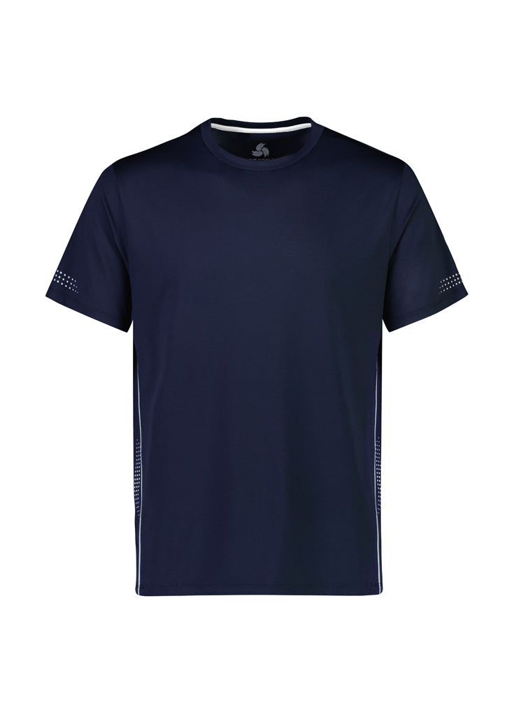T318KS Kids Balance Short Sleeve Tee - Navy/White