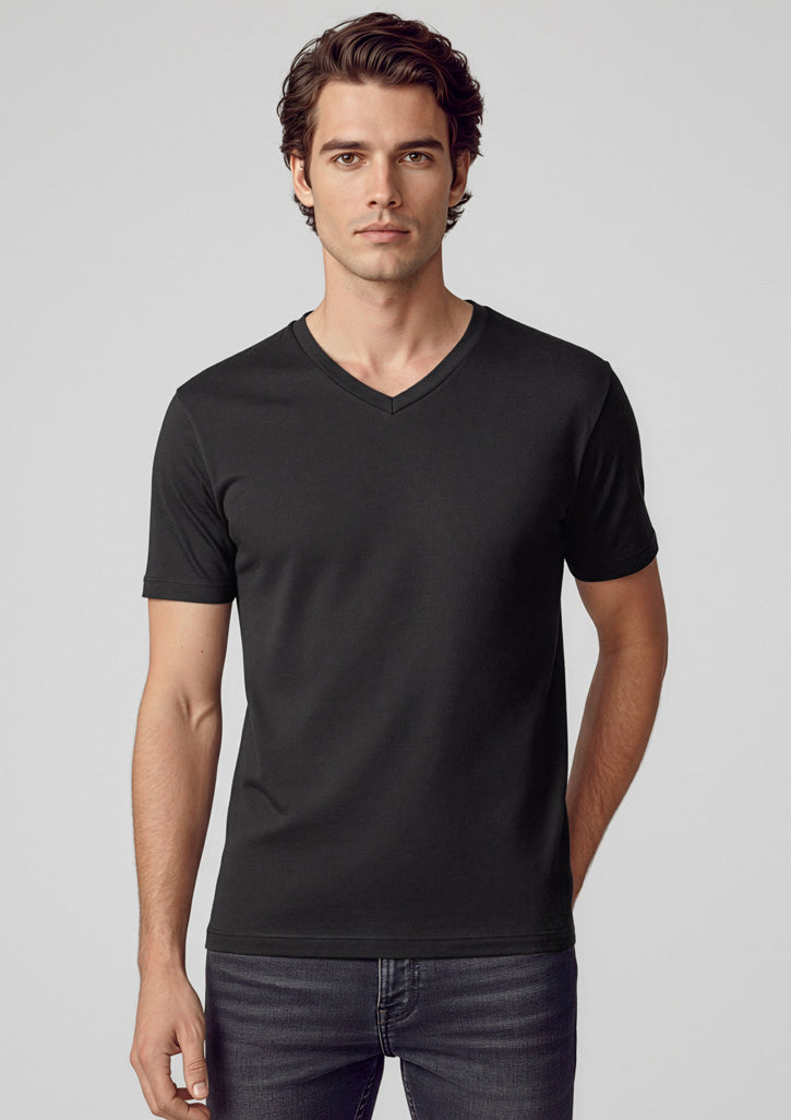 T403M Mens Viva Short Sleeve Tee - Black