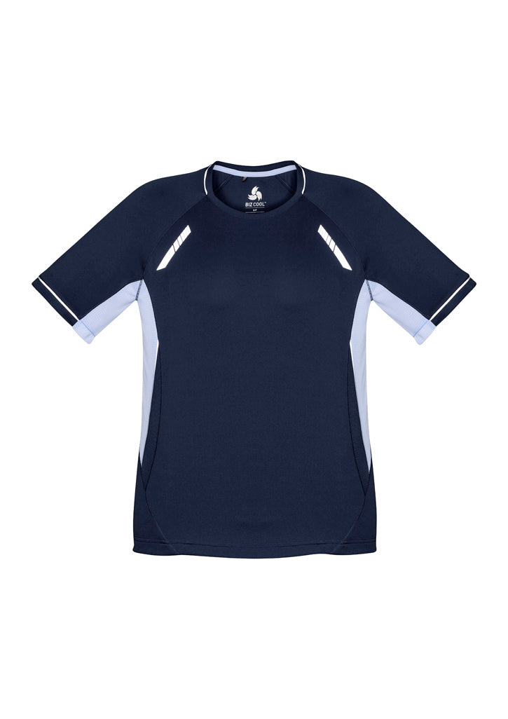 T701MS Mens Renegade Short Sleeve Tee - Navy/White/Silver