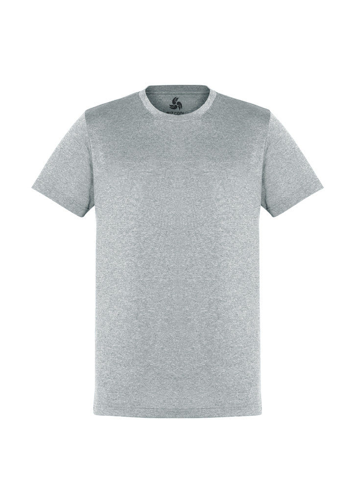 T800MS Mens Aero Short Sleeve Tee - Silver