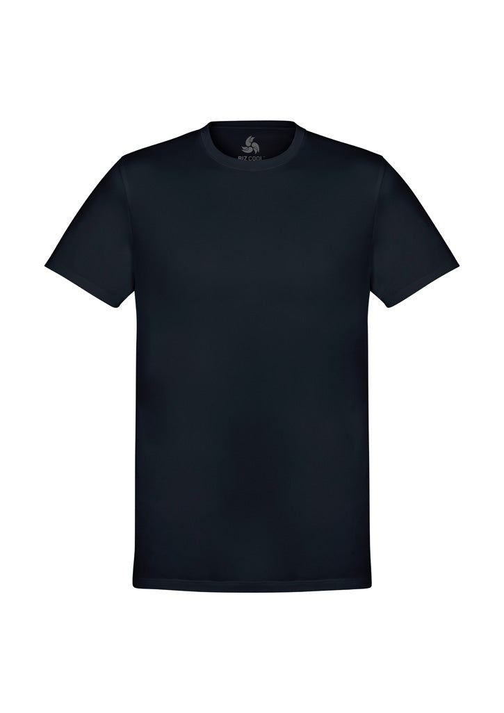 T800MS Mens Aero Short Sleeve Tee - Solid Black