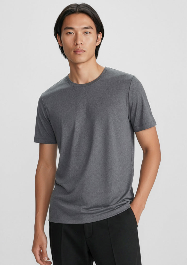 T800MS Mens Aero Short Sleeve Tee - Charcoal