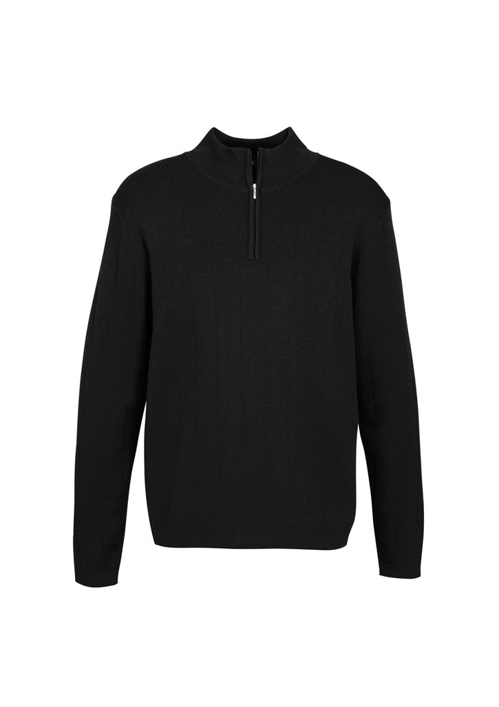 WP10310 Mens 80/20 Wool Pullover - Black