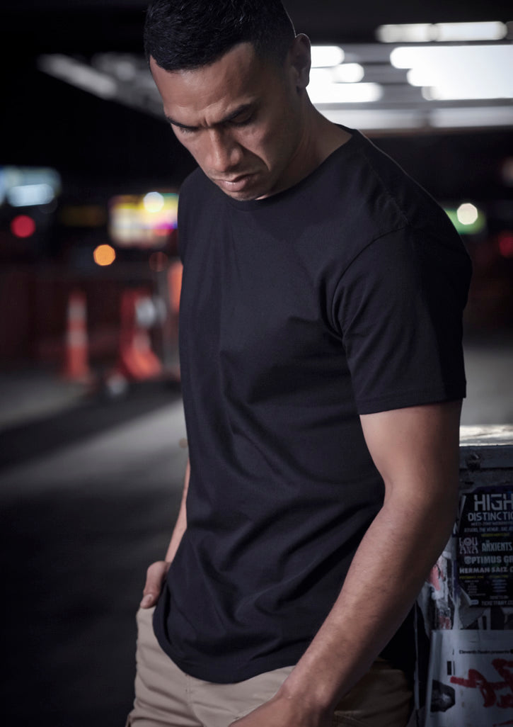 Mens Streetworx Tee in Black