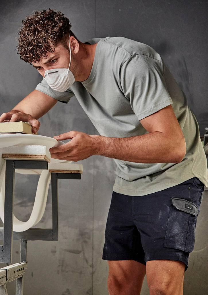 Mens Streetworx Tee in Slate