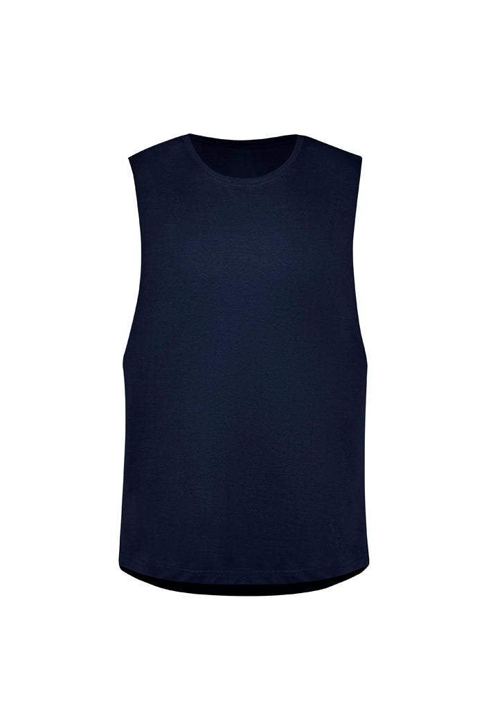 Mens Streetworx Sleeveless Tee in Navy