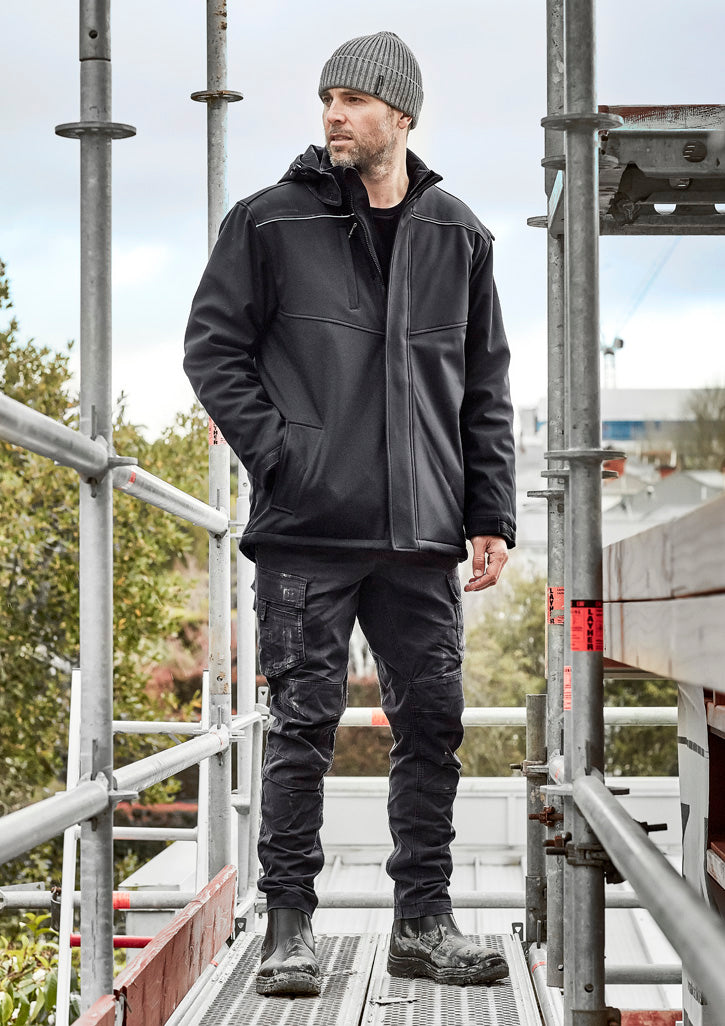 Unisex Antarctic Softshell Jacket in Black