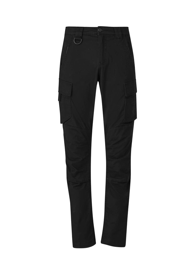 Mens Streetworx Curved Cargo Pant in Black