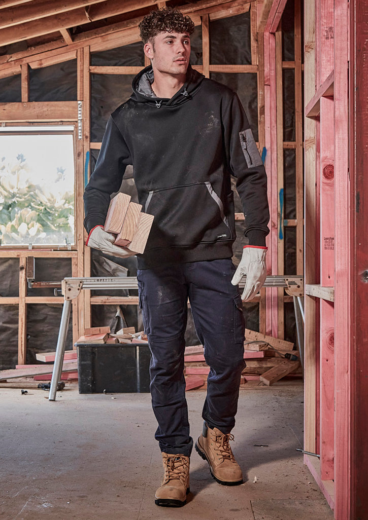 Mens Rugged Cooling Stretch Pant in Navy
