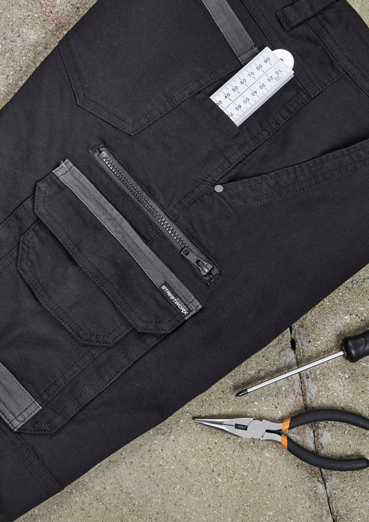 Mens Streetworx Heritage Pant in Black