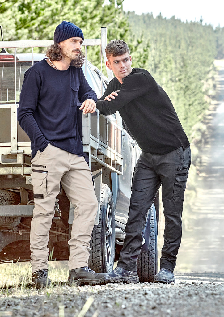 Mens Streetworx Heritage Pant in Stone