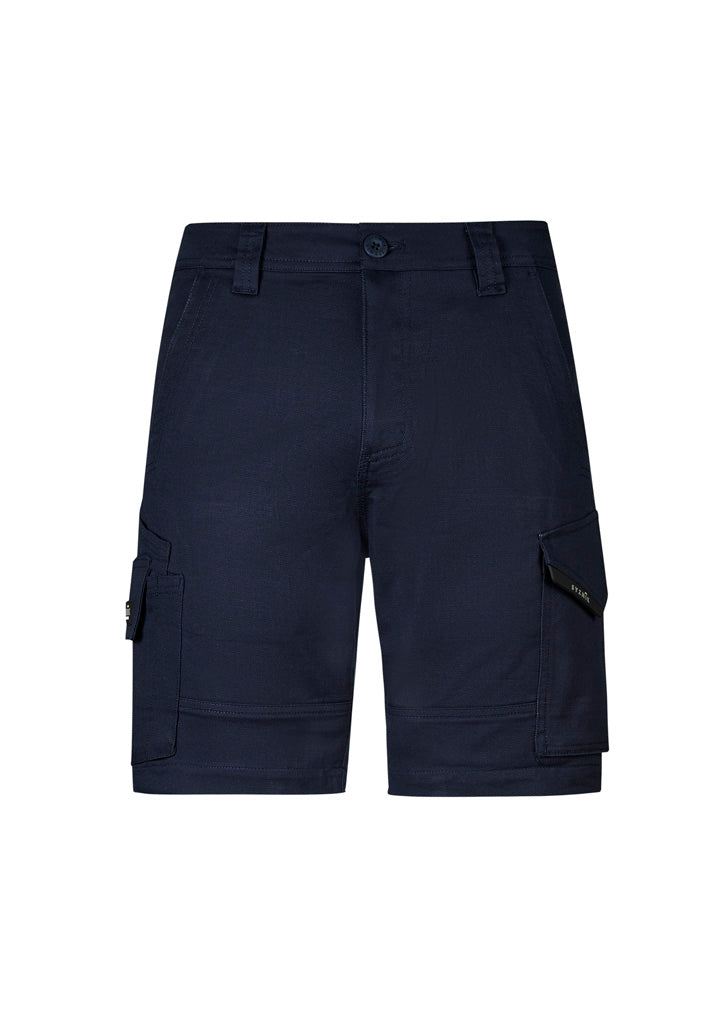 Mens Rugged Cooling Stretch Short in Navy