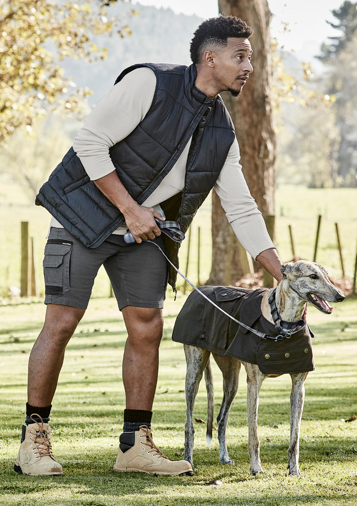 Mens Streetworx Heritage Short in Charcoal