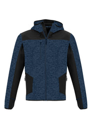 Unisex Streetworx Reinforced Knit Hoodie in Navy