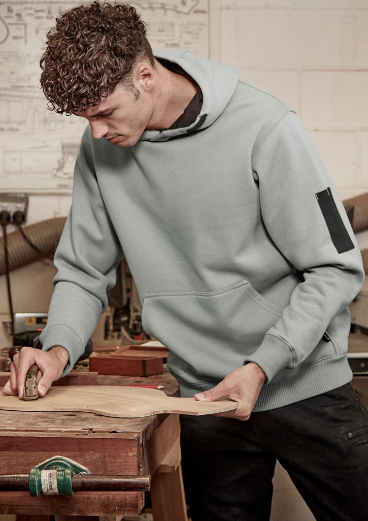 Unisex Multi-Pocket Hoodie in Slate/Charcoal